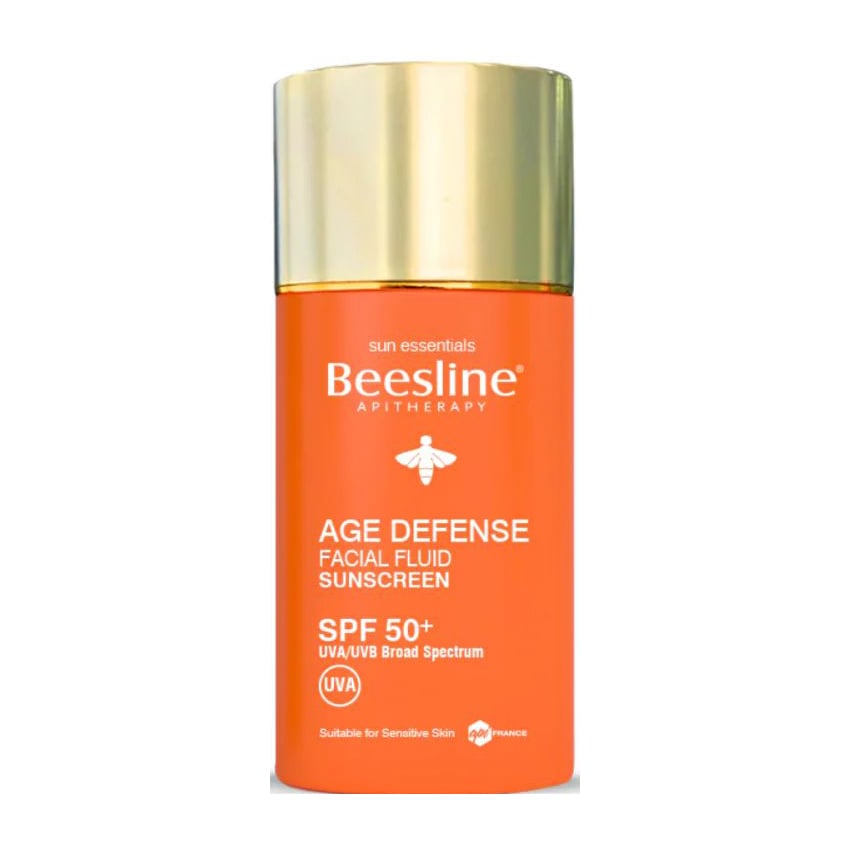 Beesline Age Defense Facial Medium Fluid Sunscreen SPF 50 - 40ml - Bloom Pharmacy