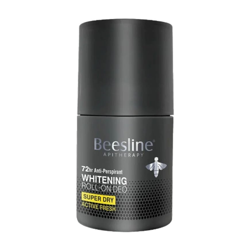Beesline Natural Whitening Super Dry Active Fresh Roll On Deodorant - 50ml - Bloom Pharmacy