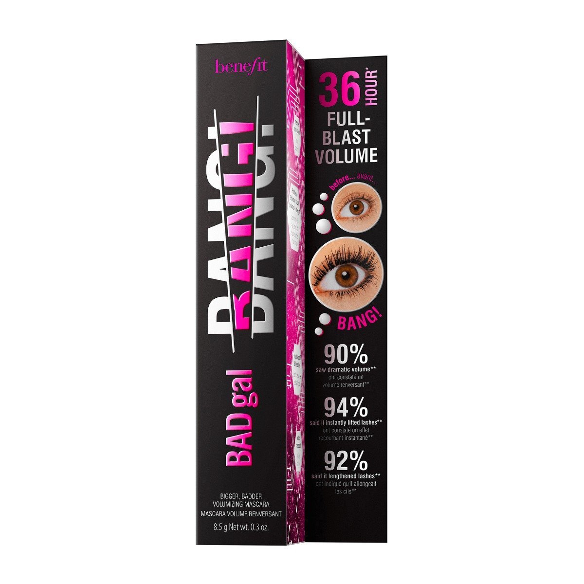 Benefit Bad Gal Bang Volumizing Mascara - Intense Black - Bloom Pharmacy