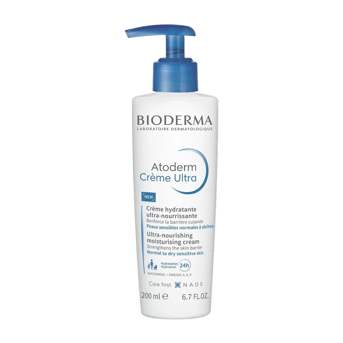 Bioderma Atoderm Ultra Nourishing Moisturising Cream – 200ml - Bloom Pharmacy