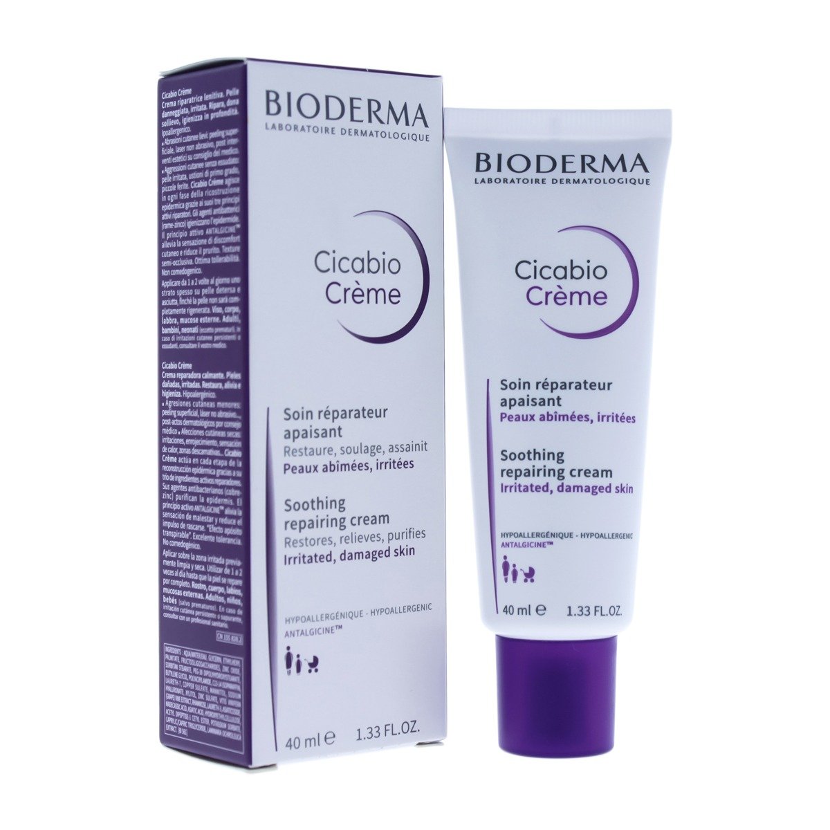 Bioderma Cicabio Soothing Repairing Cream 40ml - Bloom Pharmacy