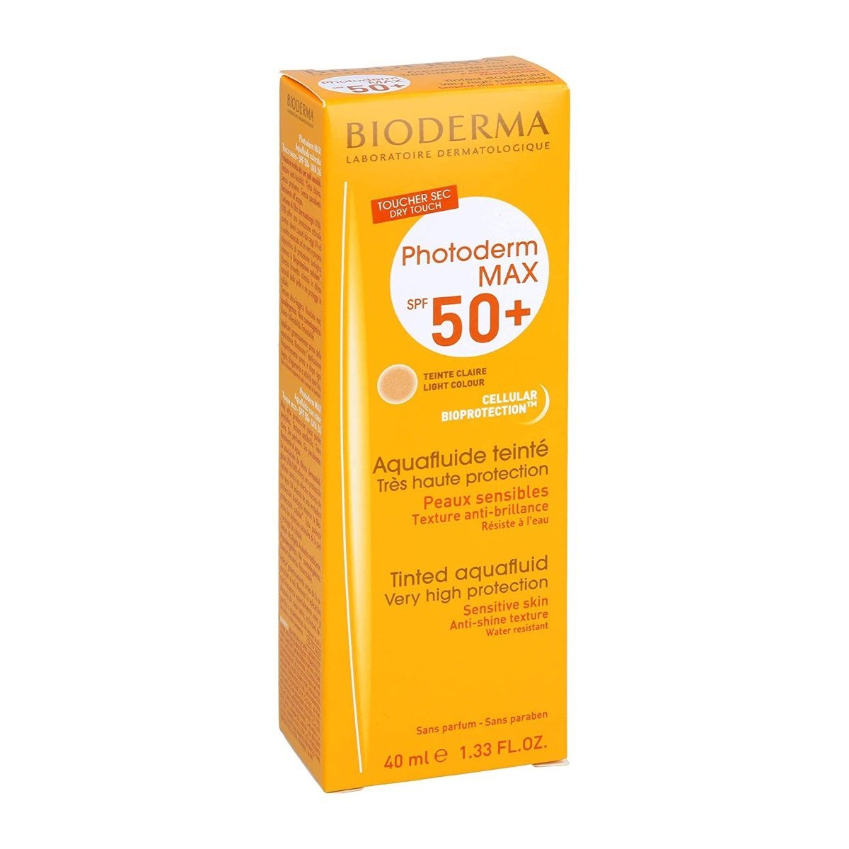 Bioderma Photoderm Max Tinted Aquafluid Light Color SPF 50+ - 40ml - Bloom Pharmacy