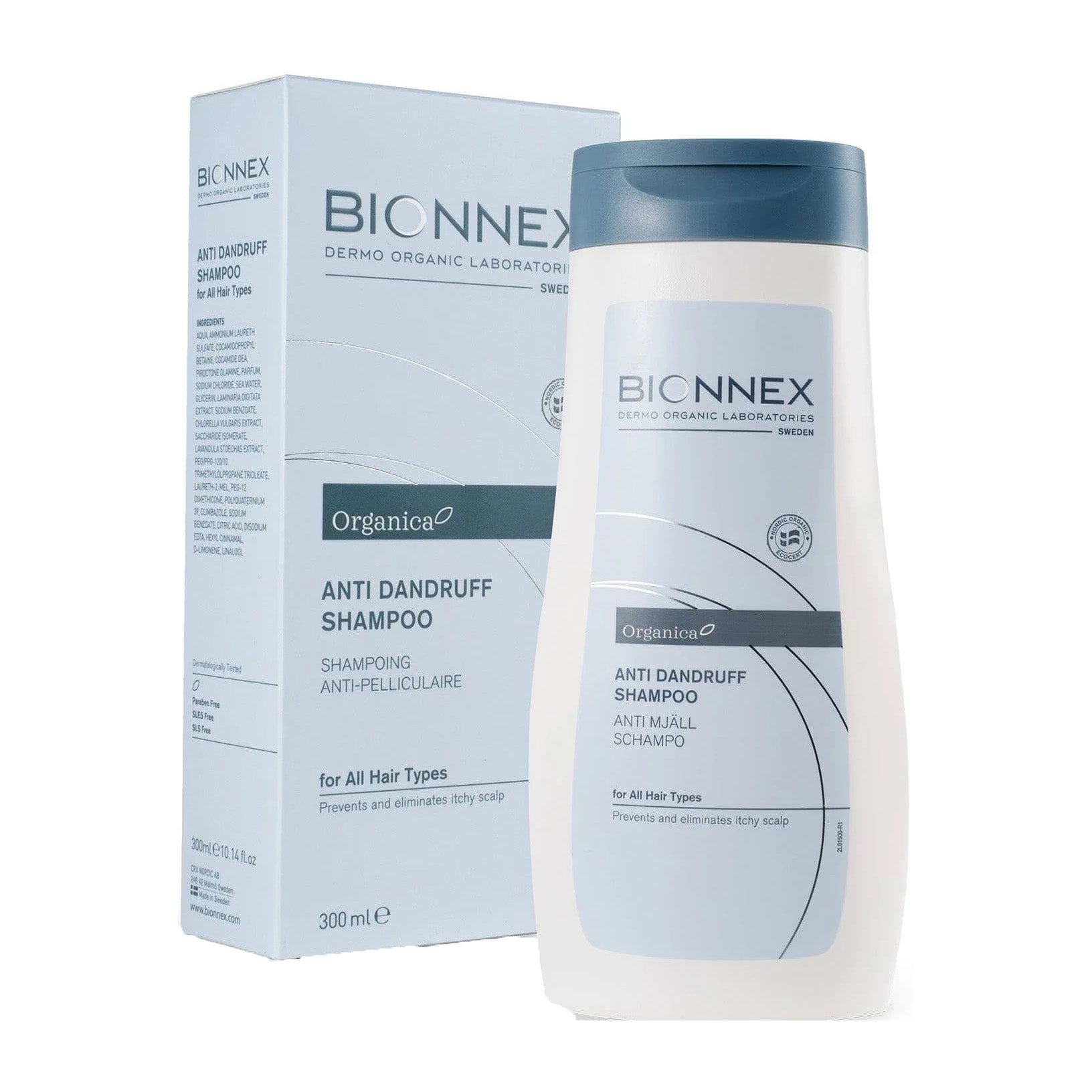 Bionnex Anti-Dandruff Shampoo For All Hair Types - 300ml - Bloom Pharmacy