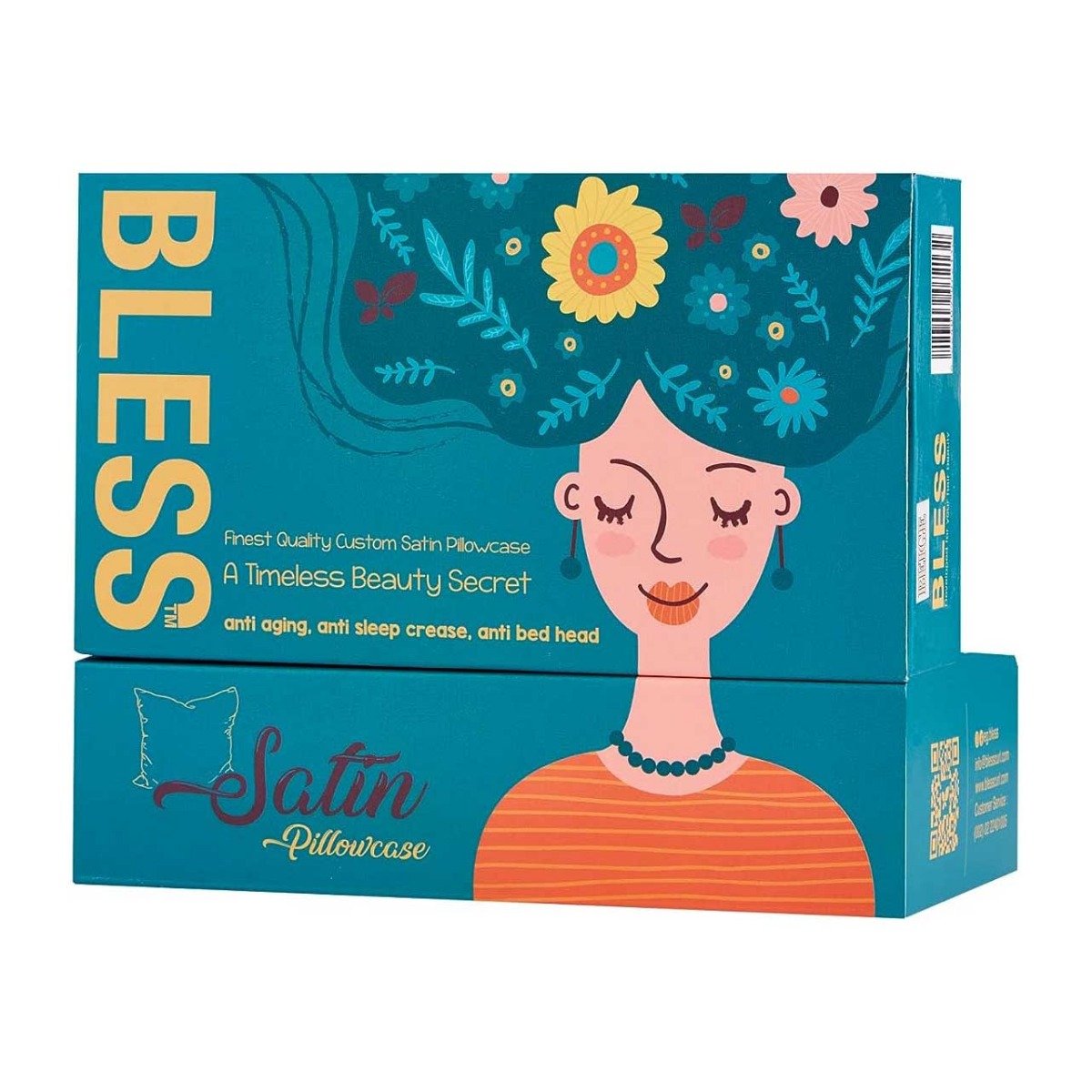 Bless Pillow Case - Beige - Bloom Pharmacy