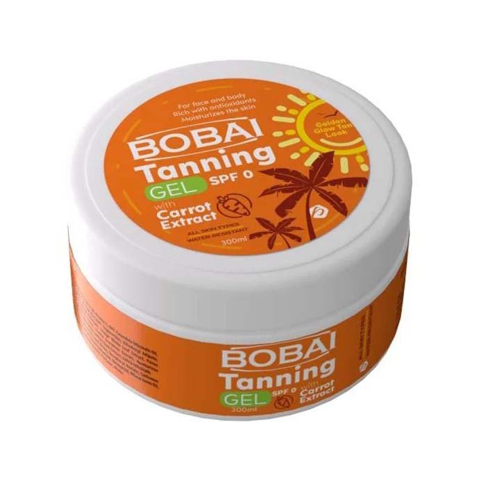 Bobai With Carrot Extract Tanning Gel – 300ml - Bloom Pharmacy
