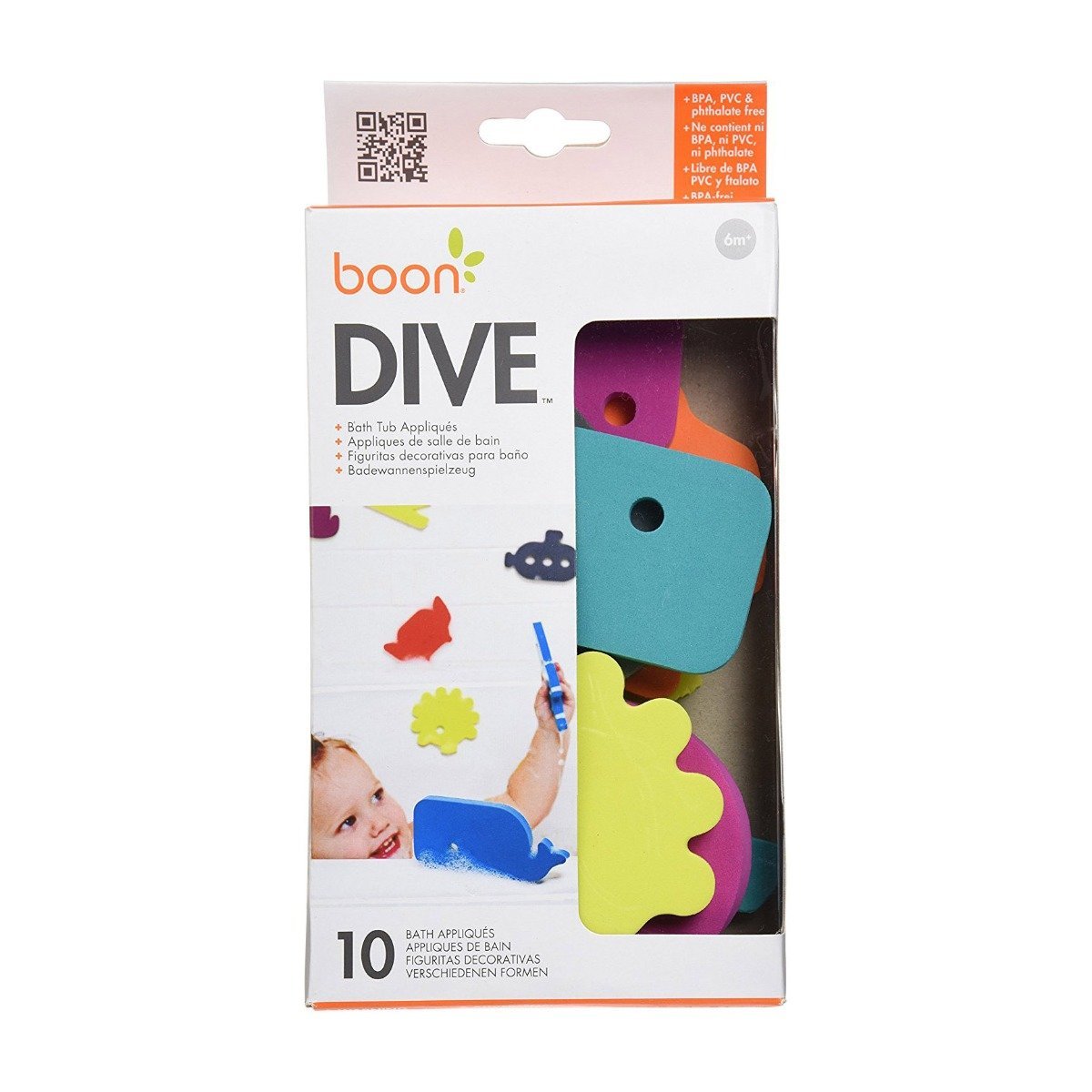 Boon Dive Bath Tub Appliques 6m+ - Bloom Pharmacy