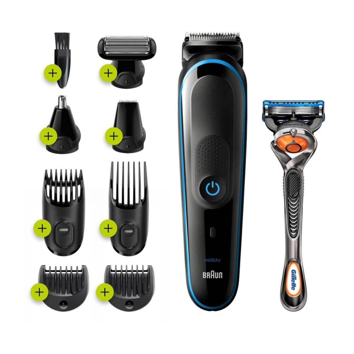 Braun All-In-One Trimmer (5) 8 in 1 Styling Kit - MGK5260 - Bloom Pharmacy