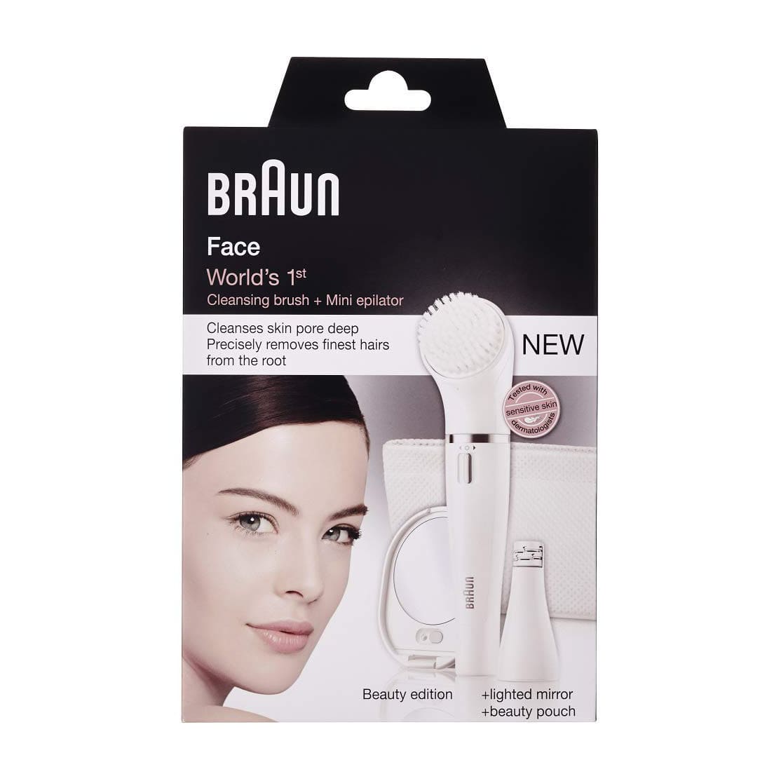 Braun Face Spa Cleansing Brush + Mini Epilator - 831 - Bloom Pharmacy