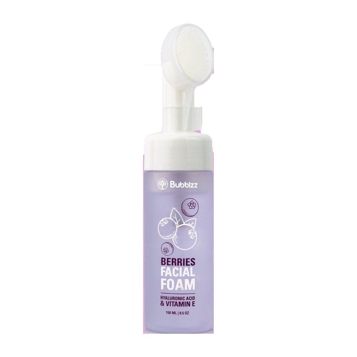 Bubblzz Berries Hyaluronic Acid & Vitamin E Facial Foam Cleanser - 150ml - Bloom Pharmacy