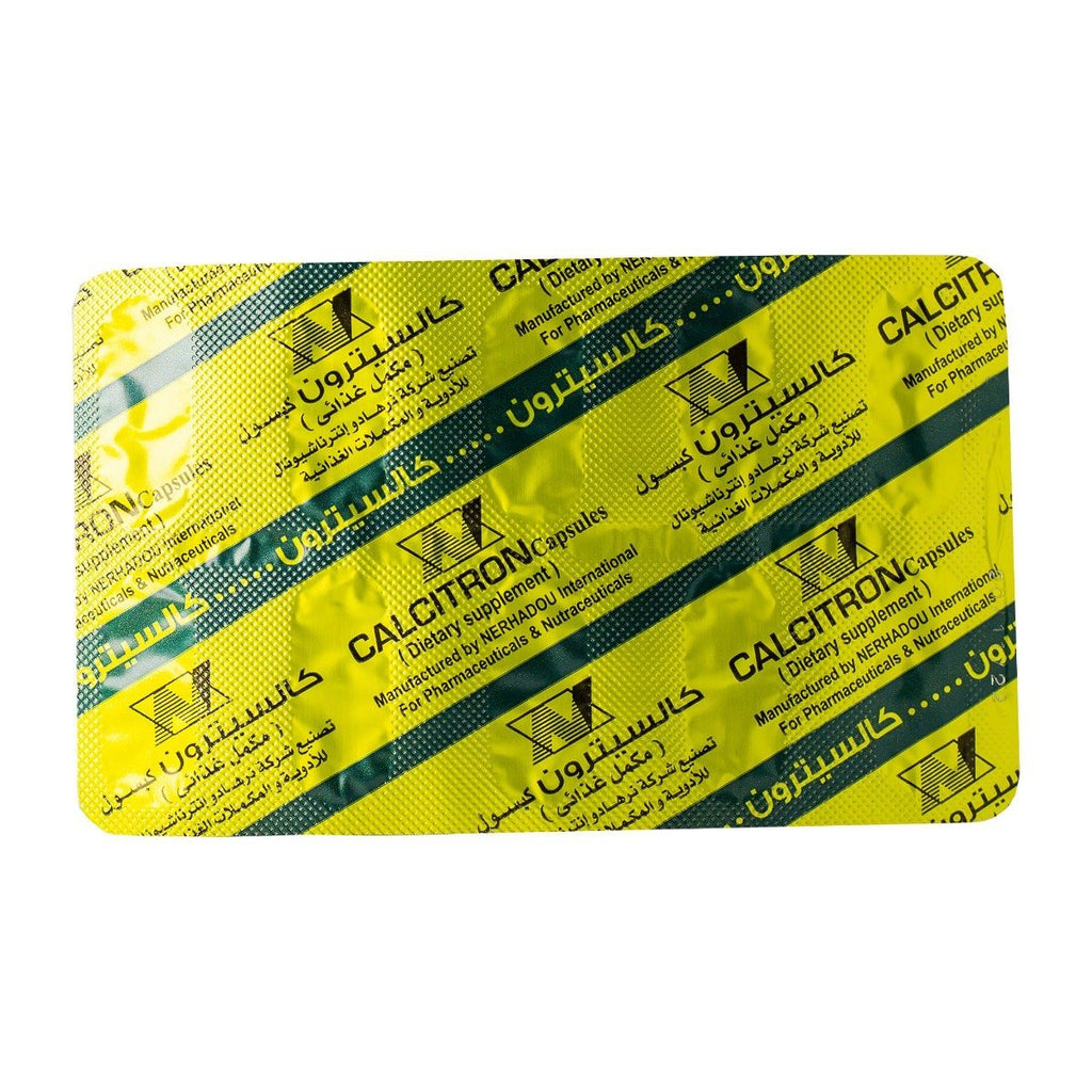 Calitron Calcitron - 30 Capsules | Bloom Pharmacy