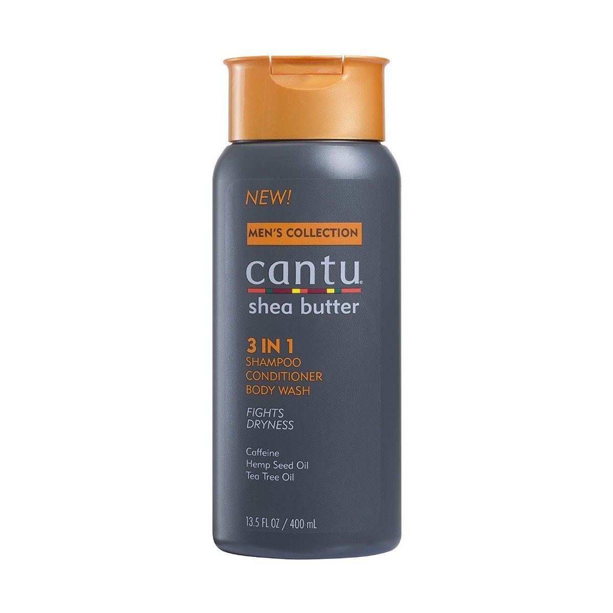 Cantu Men's 3 In 1 Shampoo, Conditioner and Body Wash - 400ml - Bloom Pharmacy