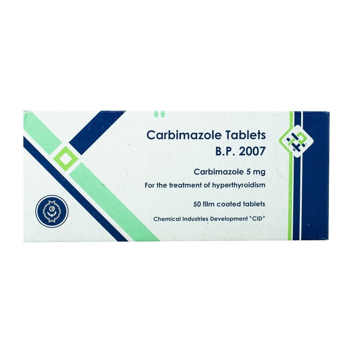 Carbimazole 5 mg - 50 Tablets - Bloom Pharmacy