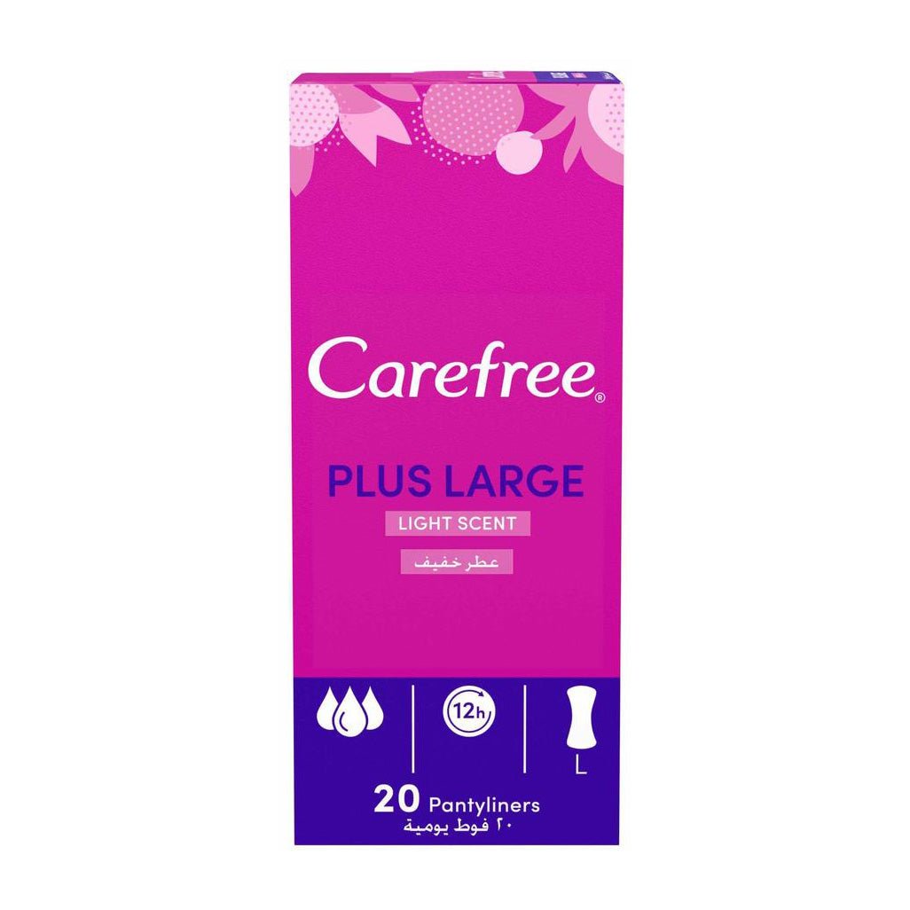 Carefree Plus Large Pantyliners - Bloom Pharmacy
