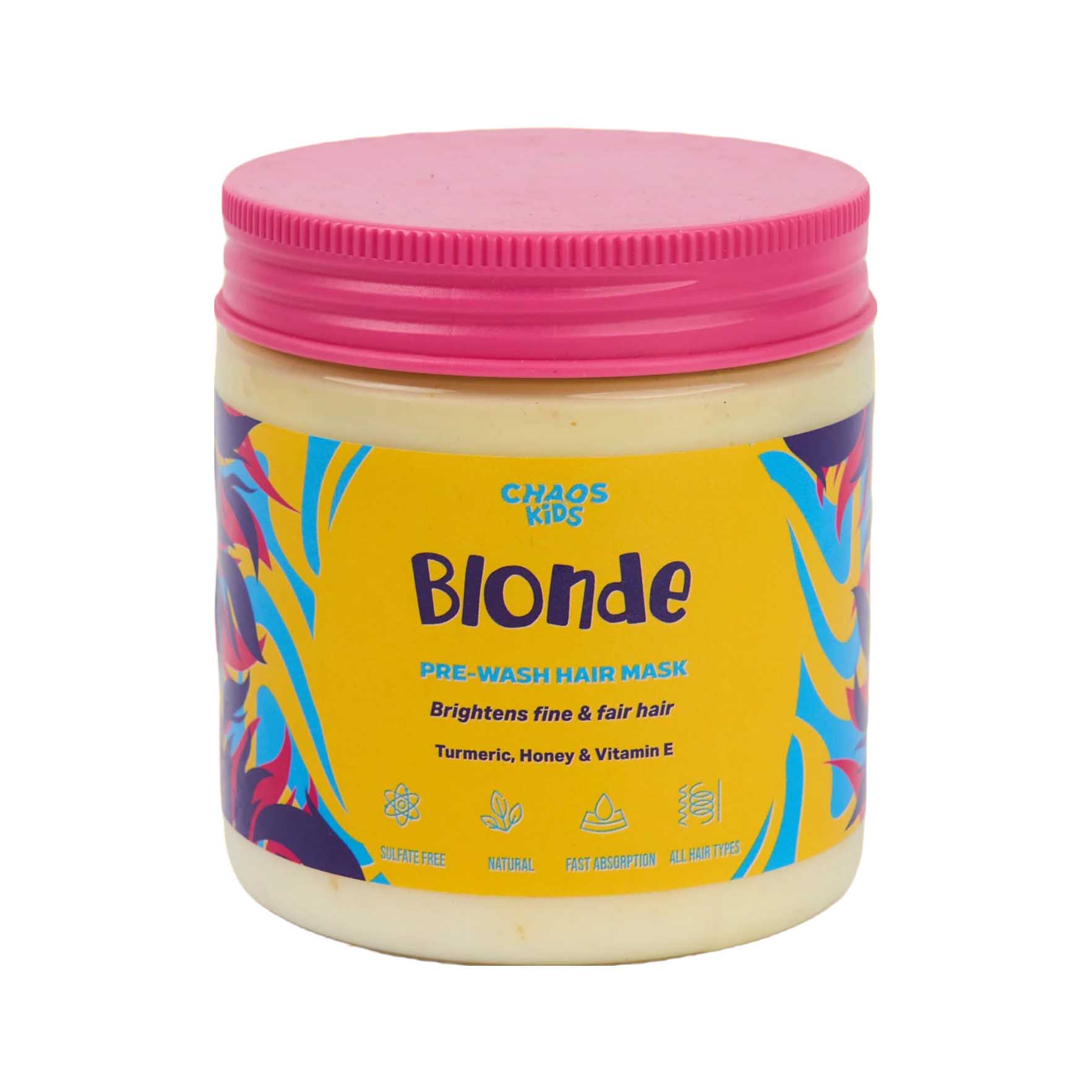 Chaos Kids Blonde Pre-Wash Natural Hair Mask - Bloom Pharmacy