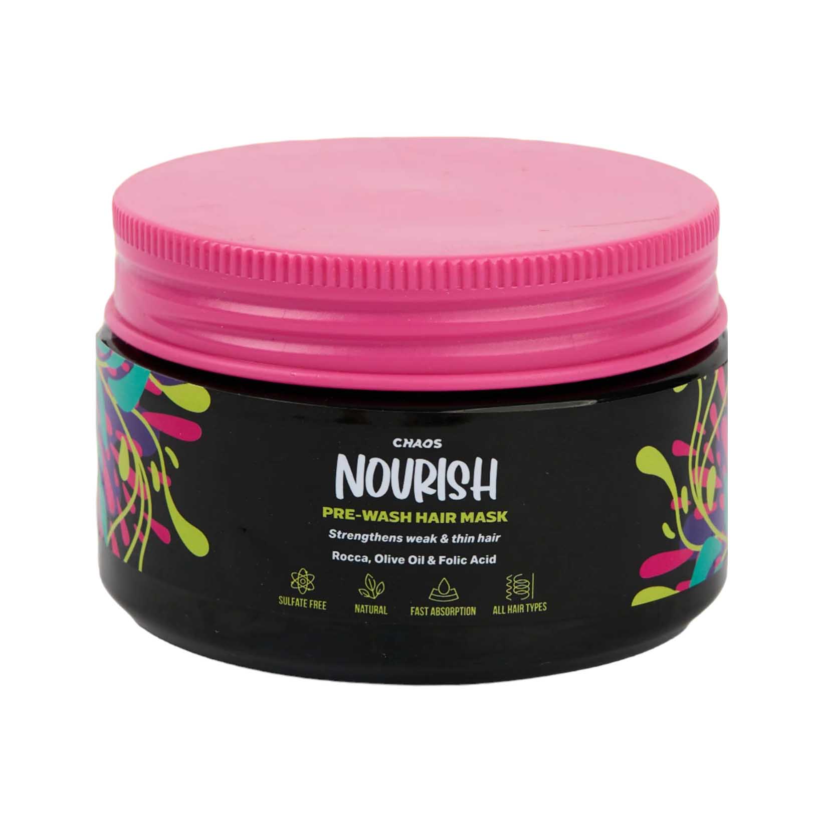 Chaos Nourish Pre-Wash Natural Hair Mask - Bloom Pharmacy