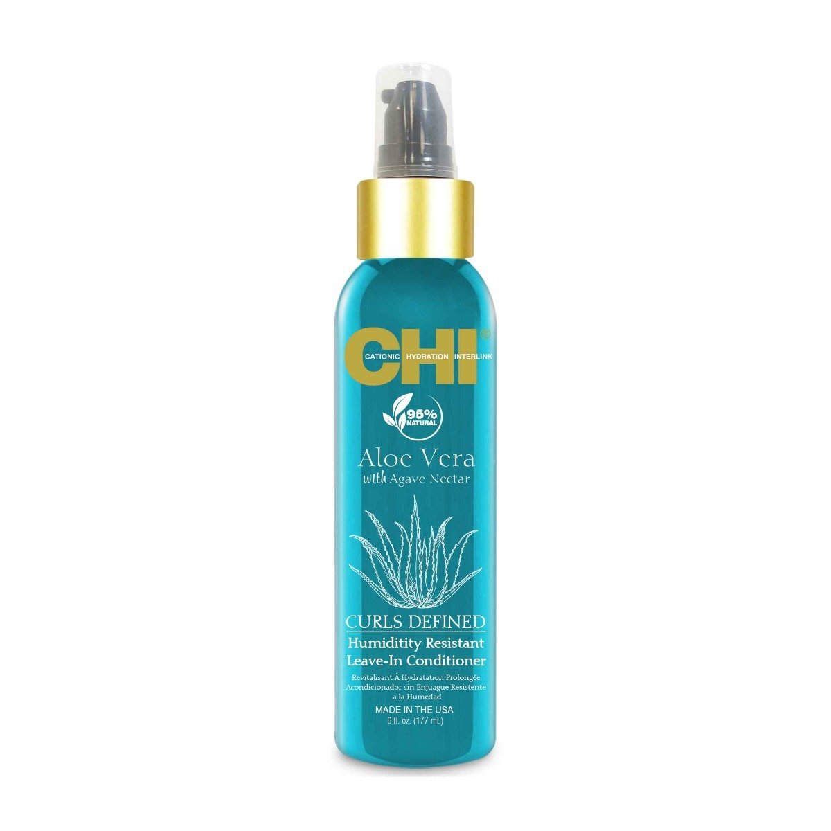 CHI Aloe Vera Curls Defined Humidity Resistant Leave In Conditioner - 177ml - Bloom Pharmacy