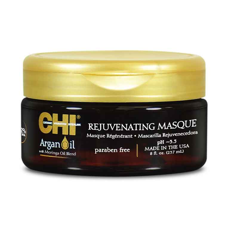 CHI Argan Oil Rejuvenating Masque - 237ml - Bloom Pharmacy