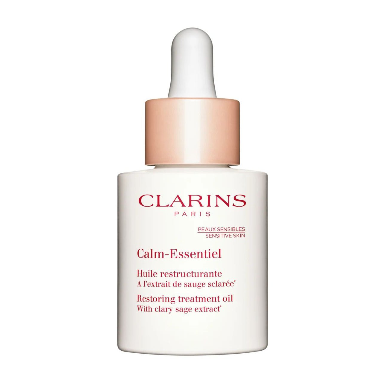 Clarins Calm Essentiel Restoring Treatment Oil – 30ml - Bloom Pharmacy