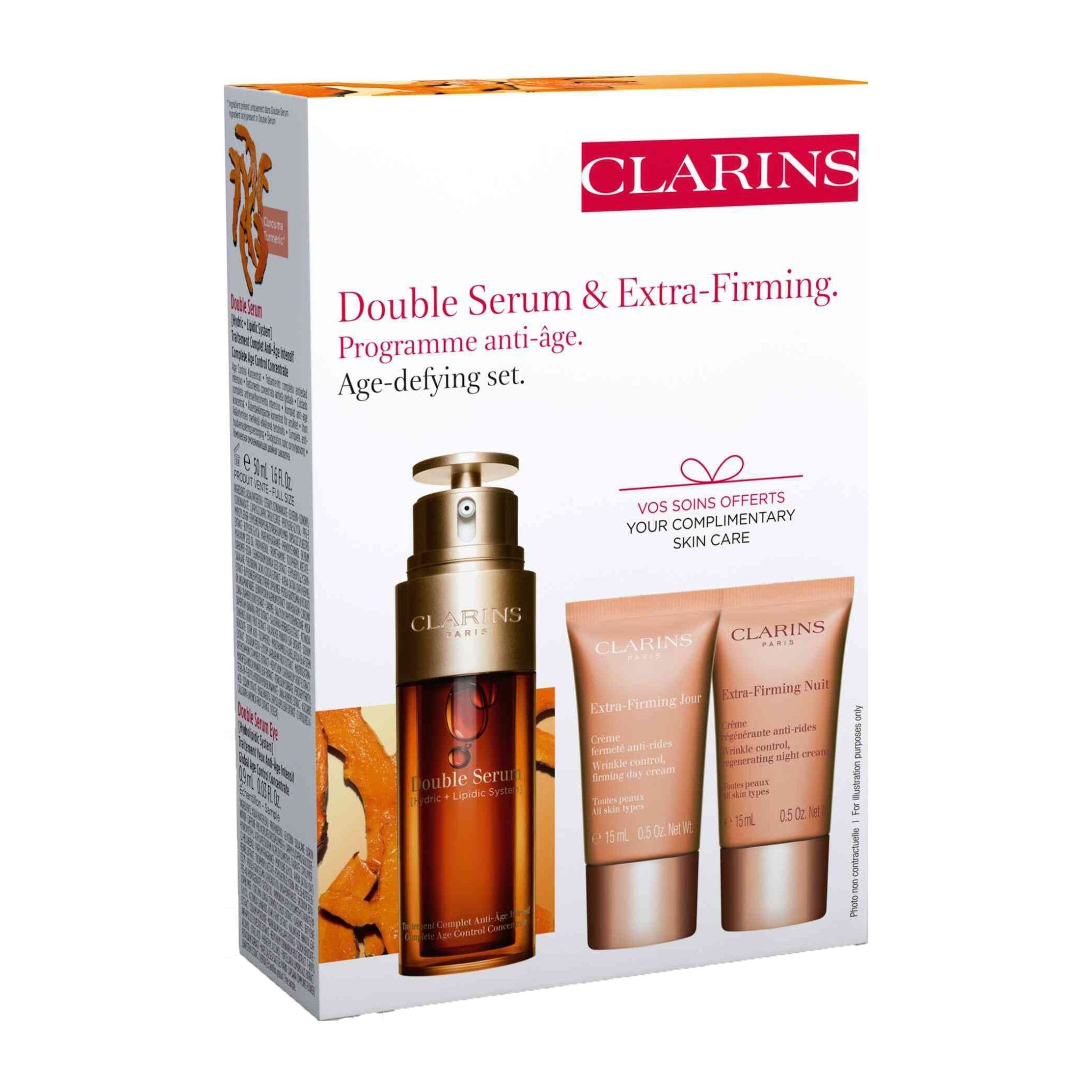 Clarins Double Serum and Extra-Firming Gift Set - Bloom Pharmacy