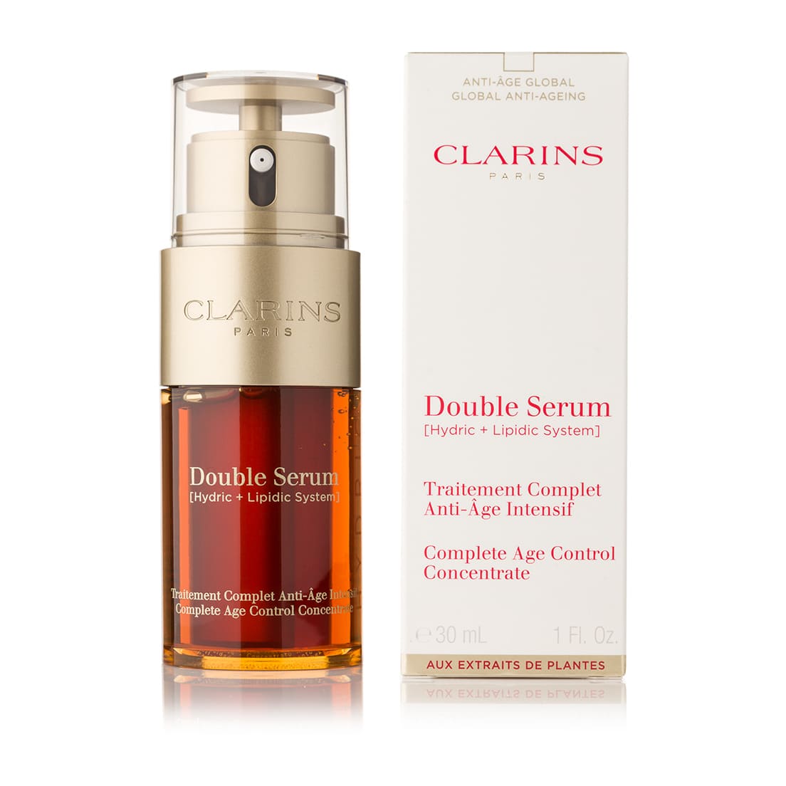 Clarins Double Serum Complete Age Control Concentrate - Bloom Pharmacy