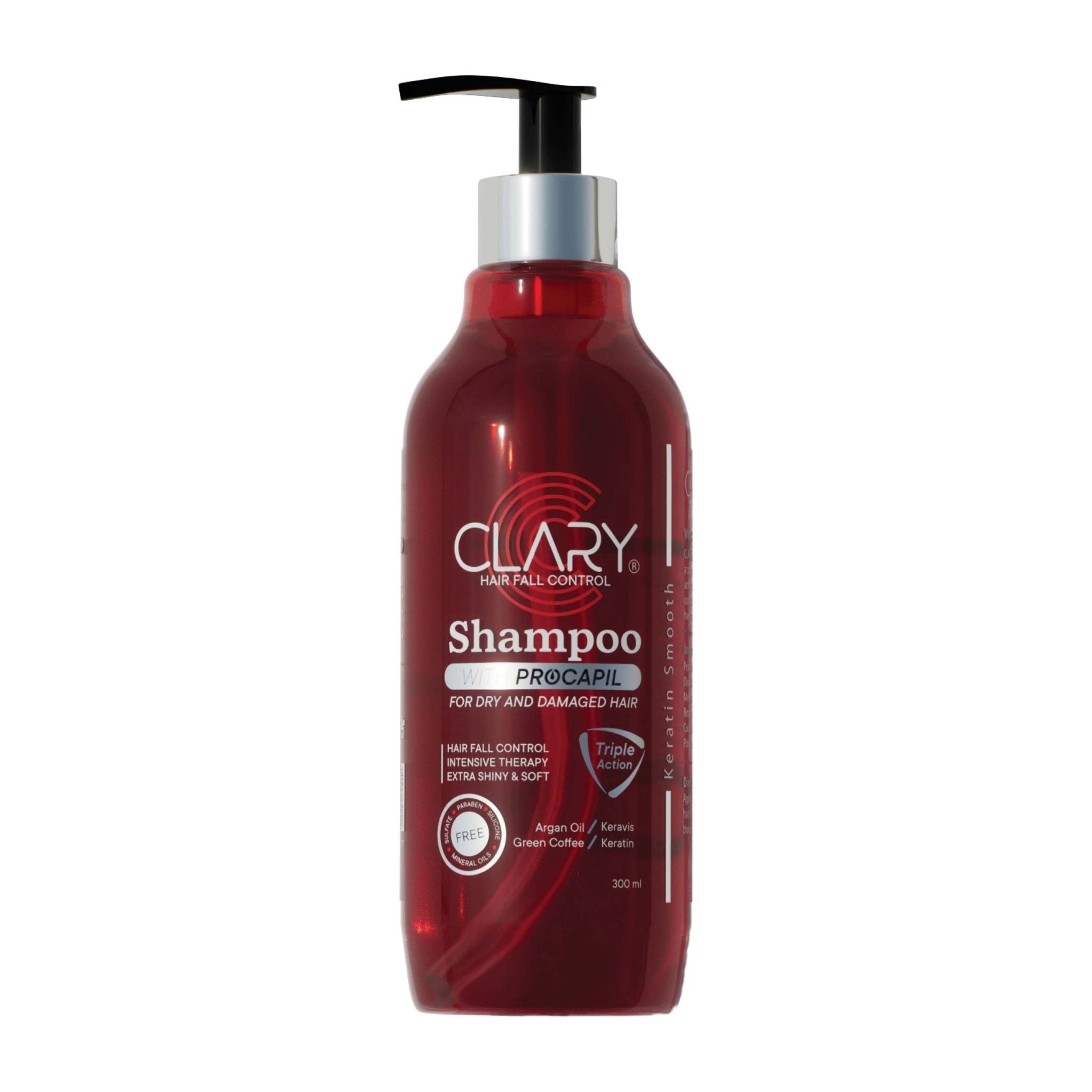 Clary Hair Fall Control Shampoo - 300ml - Bloom Pharmacy