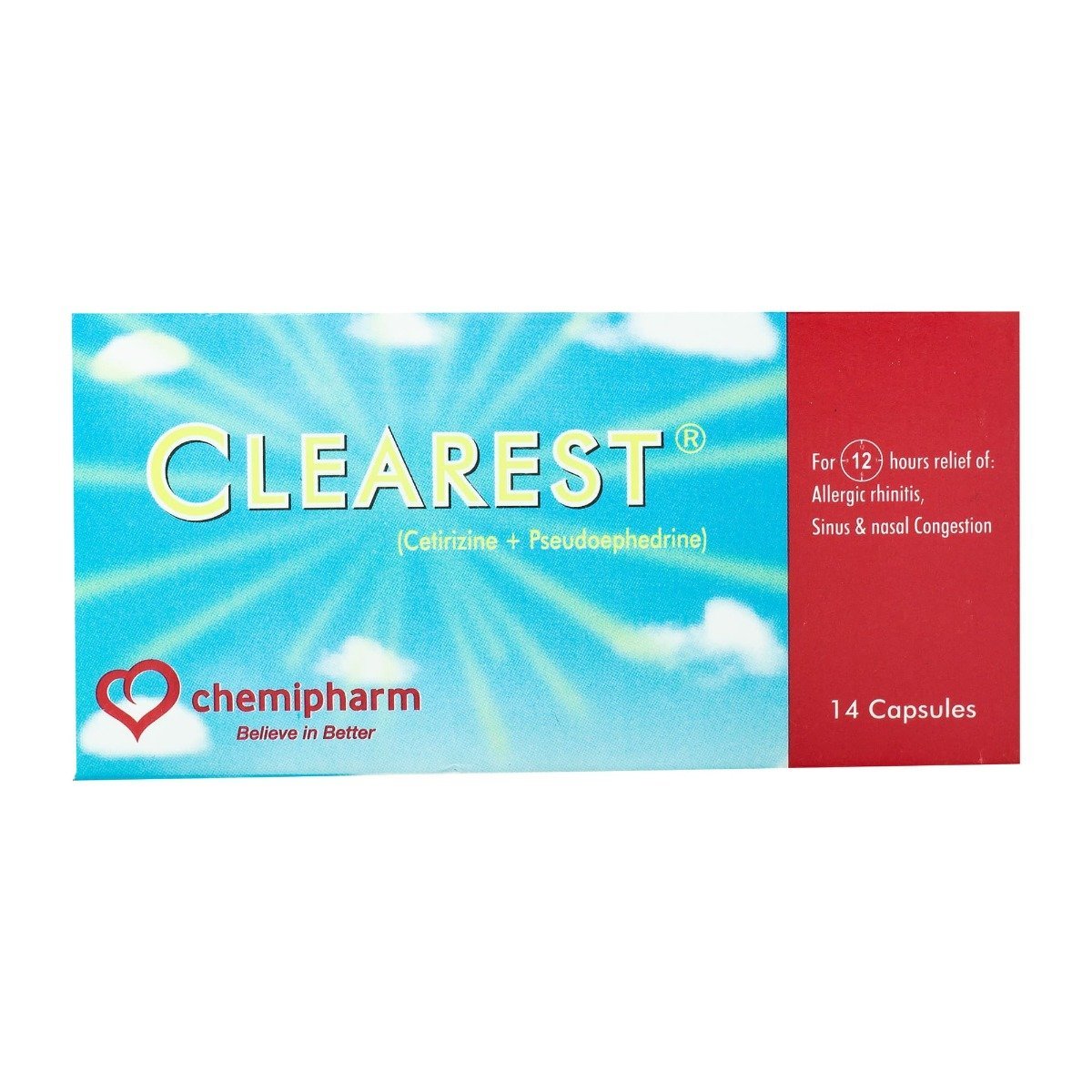 Clearest - 14 Capsules - Bloom Pharmacy