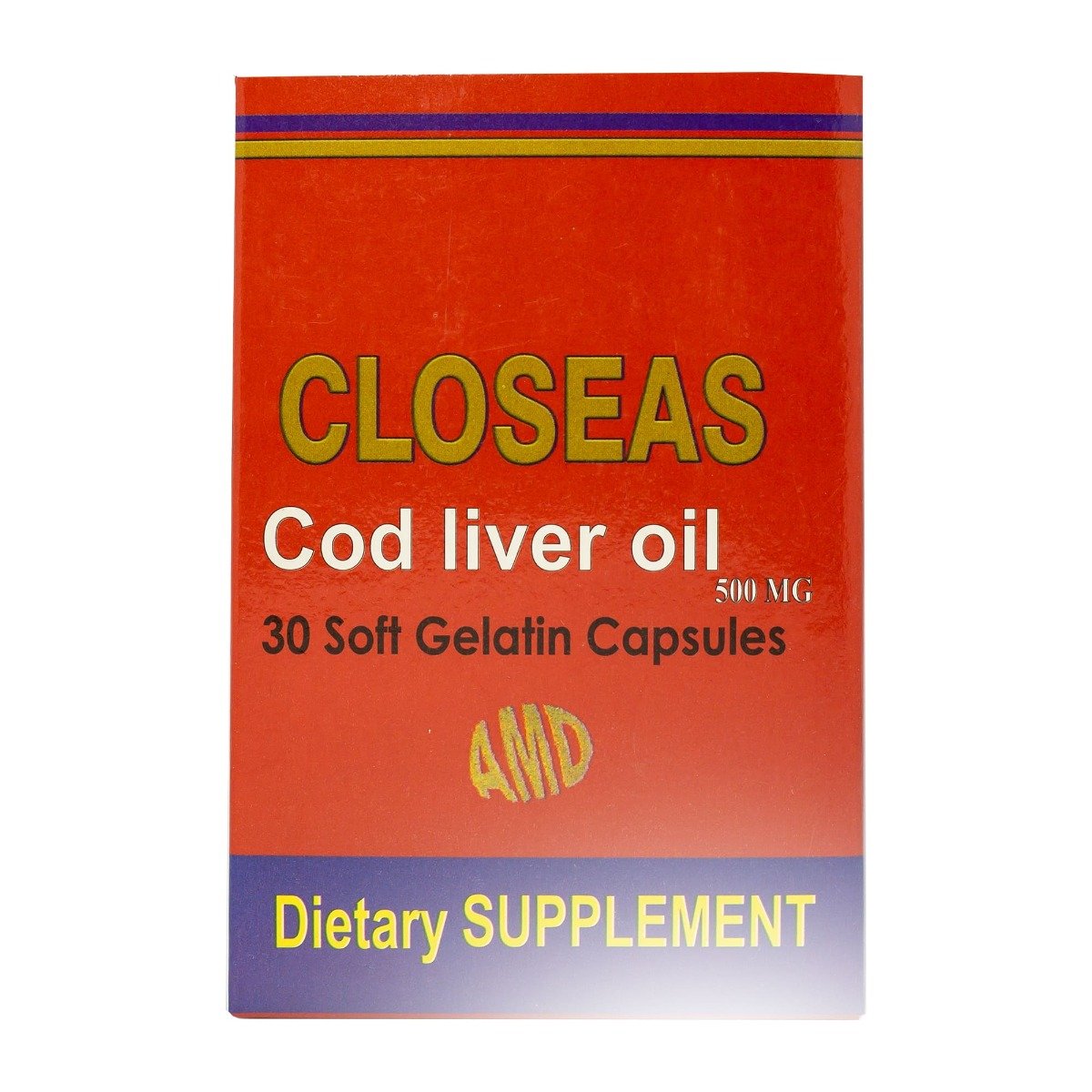 Closeas Cod Liver - 30 capsules