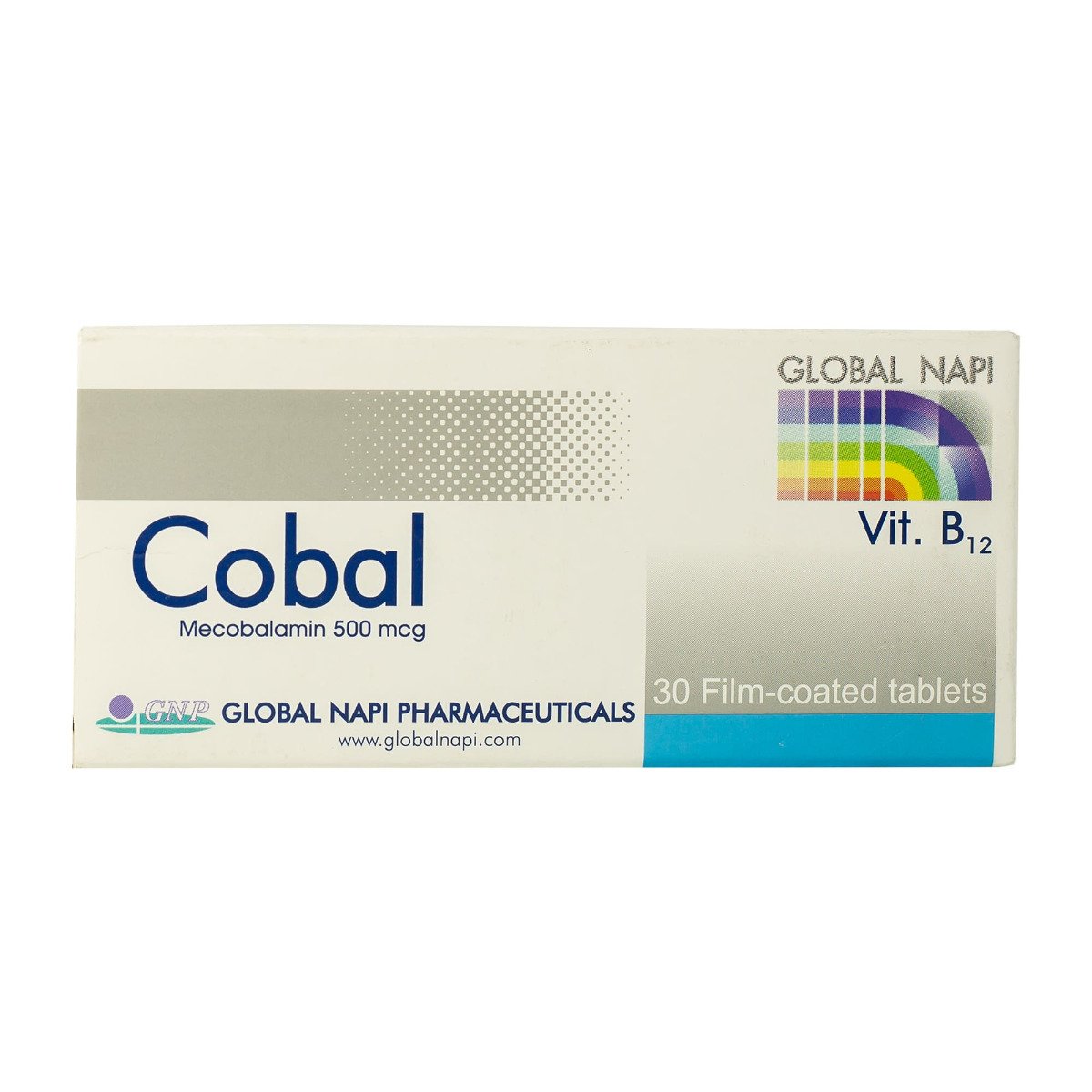 Cobal 500 mcg - 30 Tablets | Bloom Pharmacy