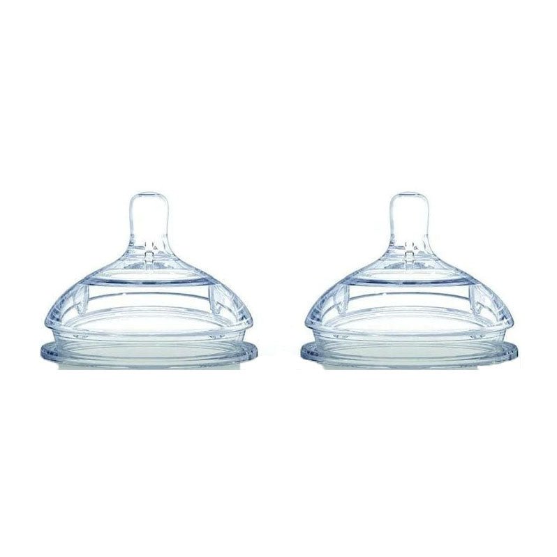 Comotomo Medium Flow Silicone Replacement Nipple 3m+ - 2 Count - Bloom Pharmacy