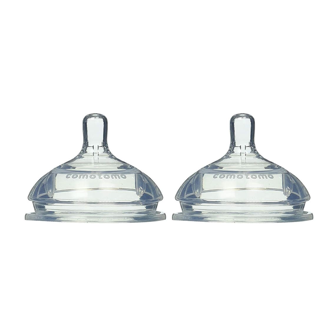 Comotomo Slow Flow Silicone Replacement Nipple 0-3m - 2 Count - Bloom Pharmacy
