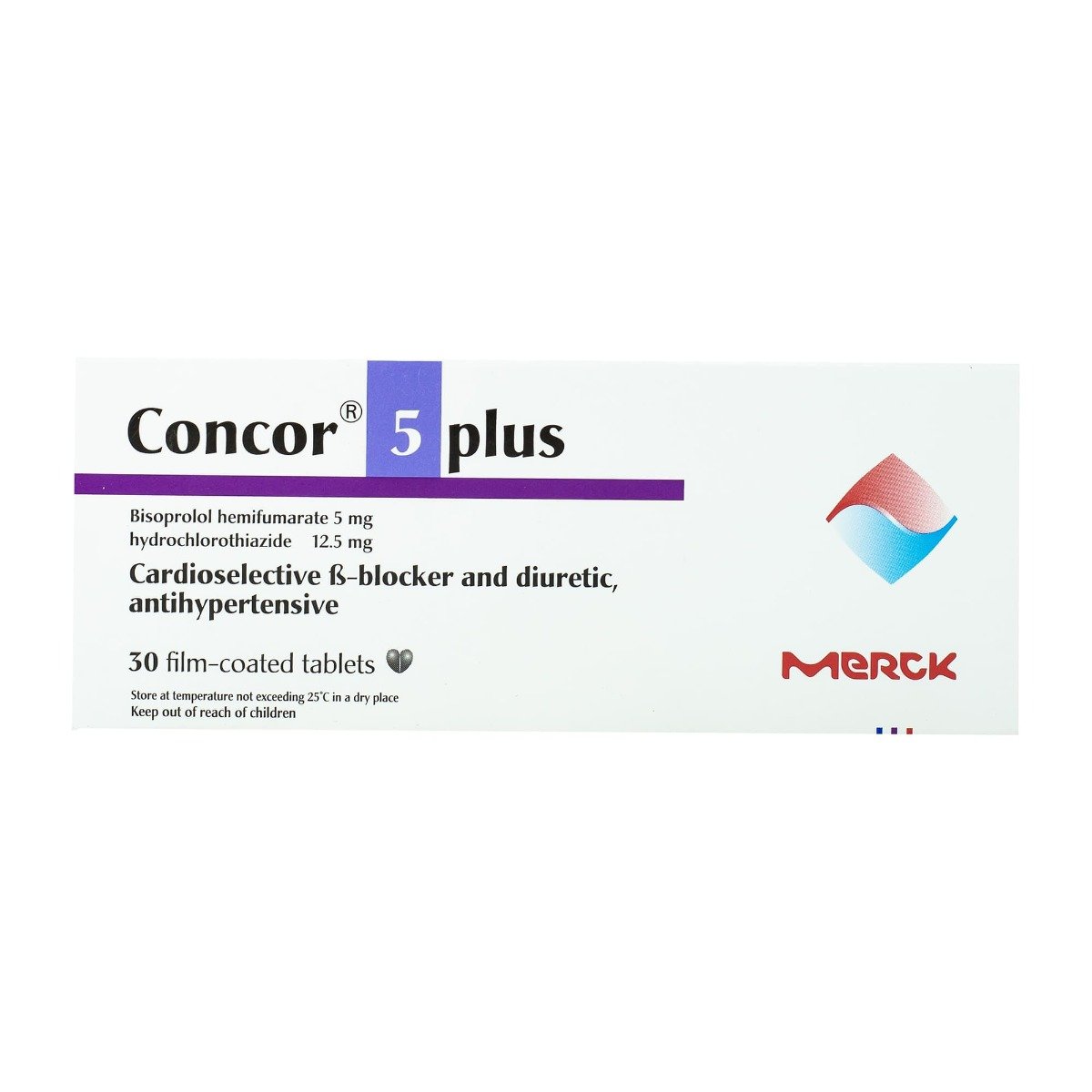 Concor 5 Plus - 30 Tablets - Bloom Pharmacy