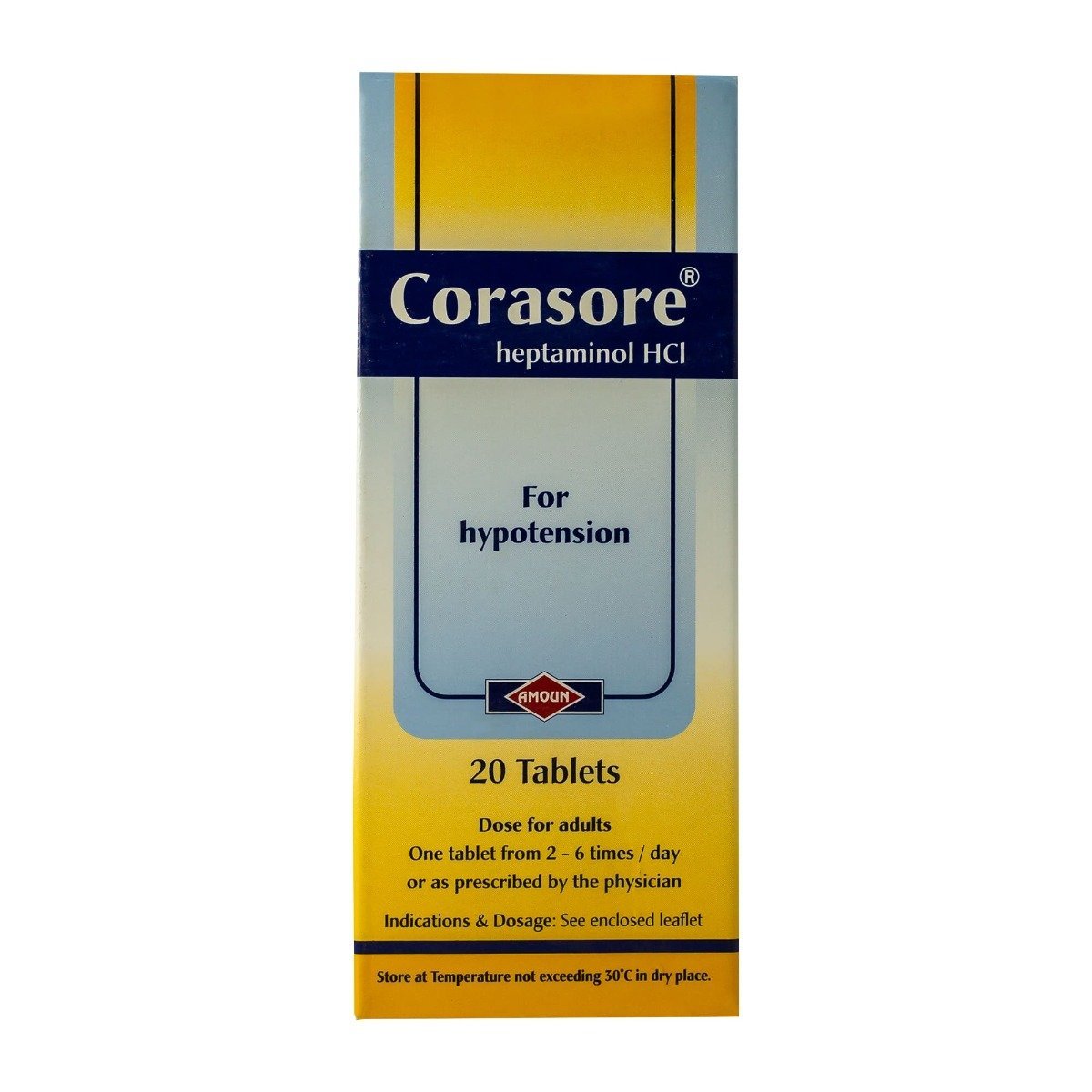 Corasore 150 mg - 20 Tablets - Bloom Pharmacy