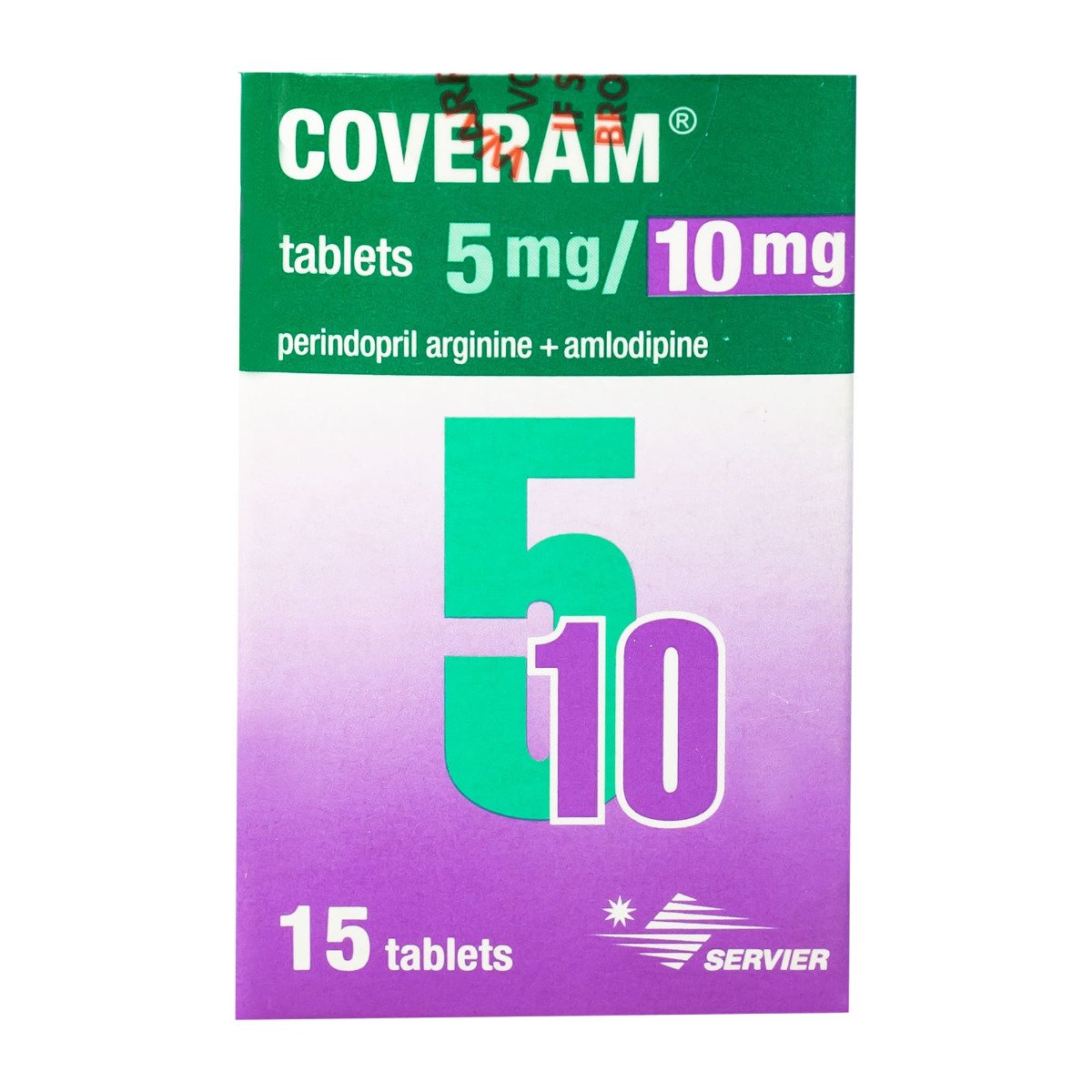 Coveram 5 mg - 10 mg - 15 Tablets - Bloom Pharmacy