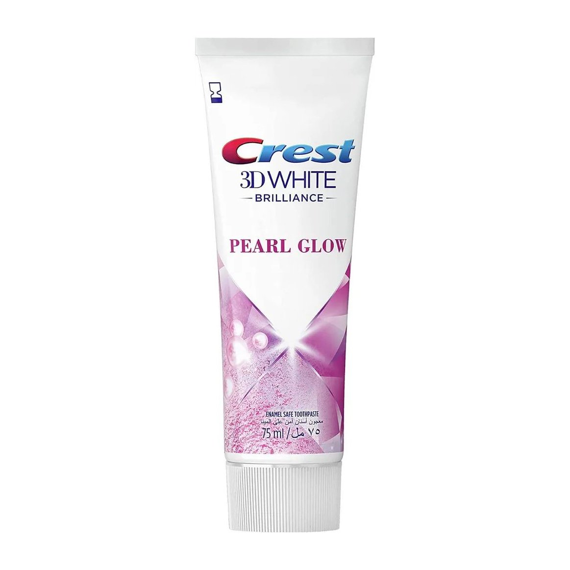 Crest 3D White Brilliance Pearl Glow Toothpaste - 75ml - Bloom Pharmacy