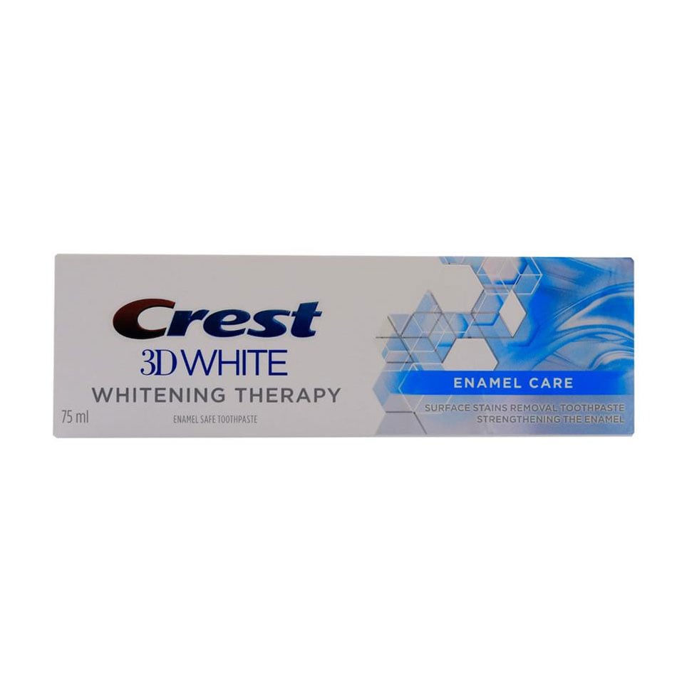 Crest 3D White Whitening Therapy Enamel Care Toothpaste - 75ml - Bloom Pharmacy