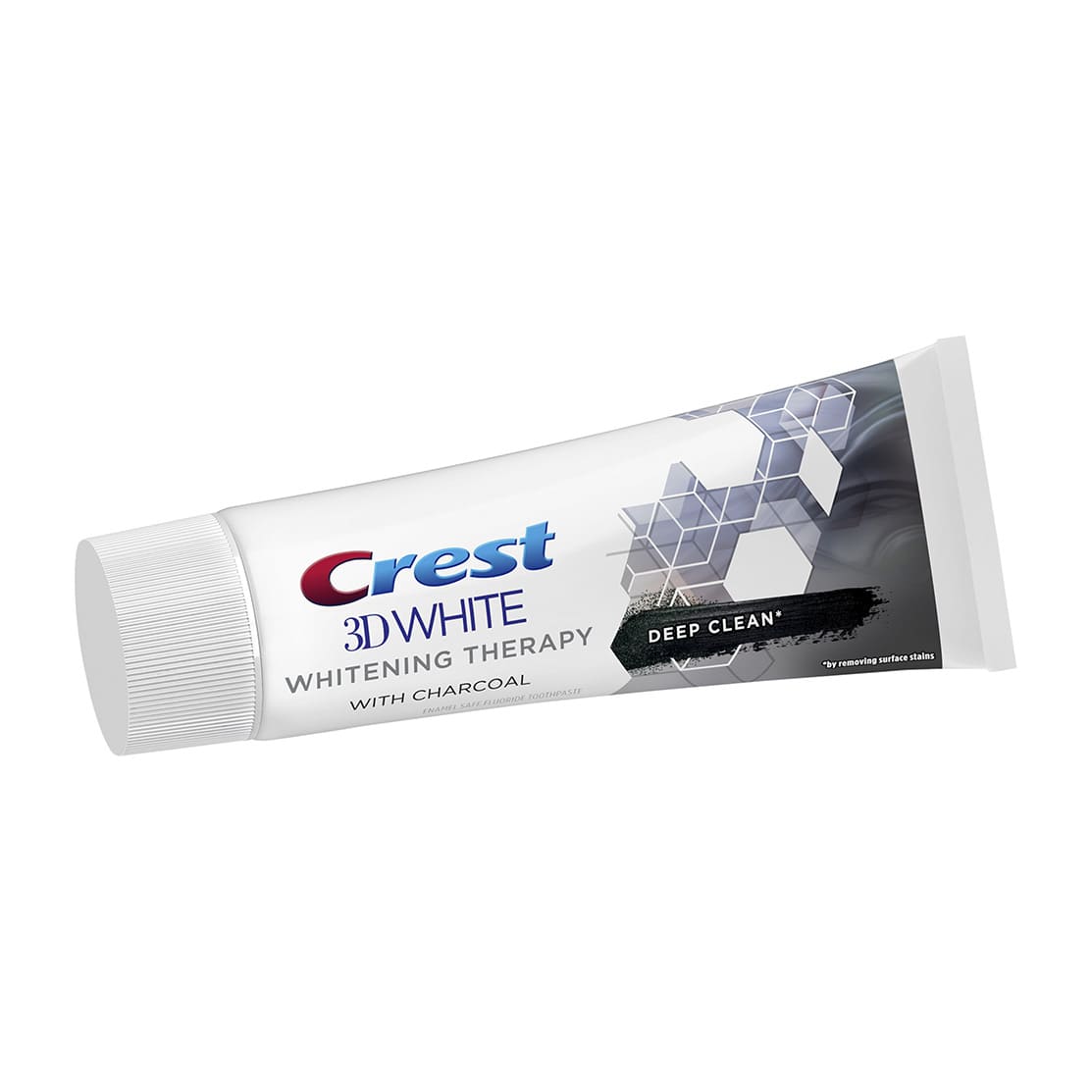 Crest 3D White Whitening Therapy With Charcoal Deep Clean Toothpaste - 75ml - Bloom Pharmacy