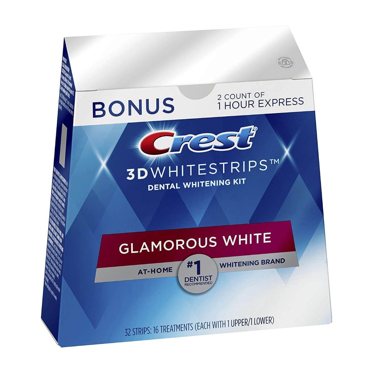 Crest 3D White Whitestrips Glamorous White - 32 Strips - Bloom Pharmacy