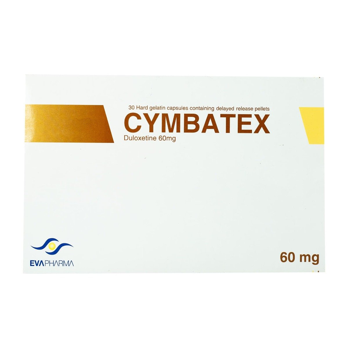 Cymbatex 60 mg - 30 Capsules - Bloom Pharmacy