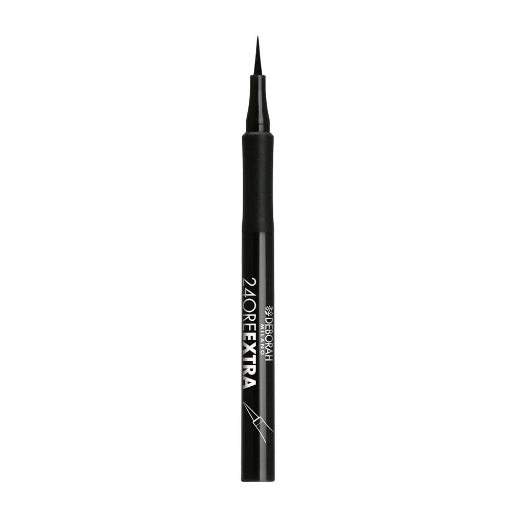 Deborah 24 Ore Extra Slim Felt Tip Eyeliner Pen - Black - Bloom Pharmacy