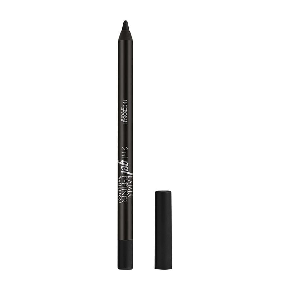 Deborah D 2 in 1 Gel Kajal & Eye Liner Pencil Waterproof - Bloom Pharmacy