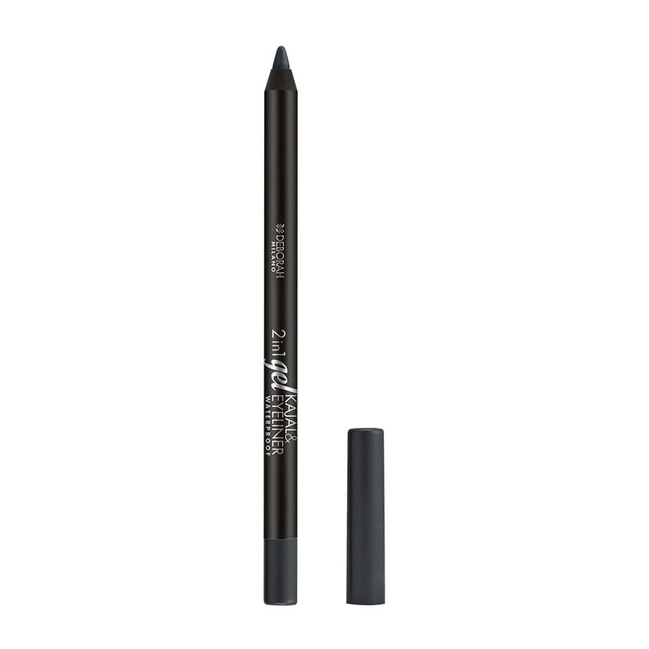 Deborah D 2 in 1 Gel Kajal & Eye Liner Pencil Waterproof - Bloom Pharmacy
