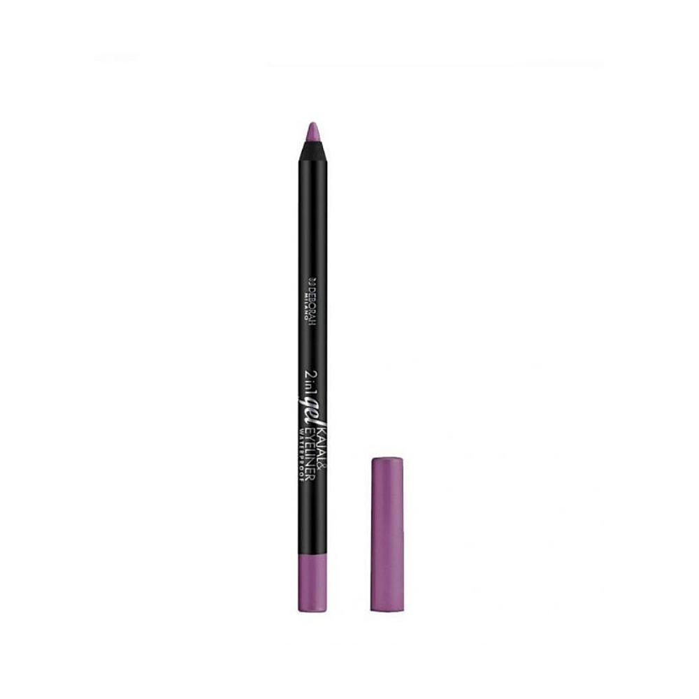 Deborah D 2 in 1 Gel Kajal & Eye Liner Pencil Waterproof - Bloom Pharmacy