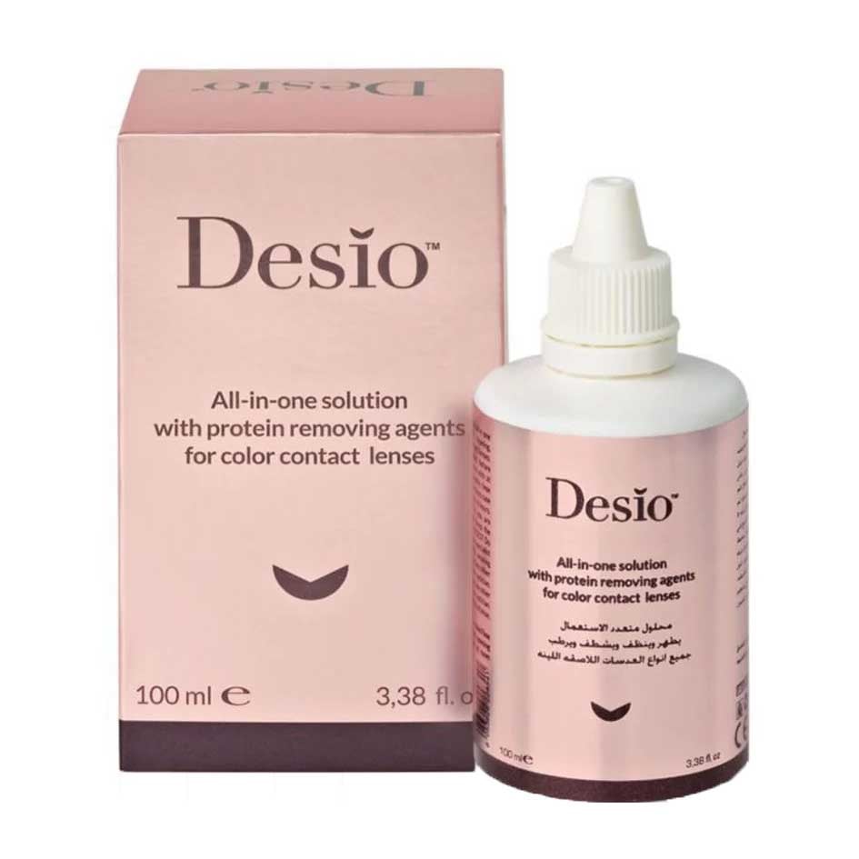 Desio All In One Solution For Color Contact Lenses – 100ml - Bloom Pharmacy