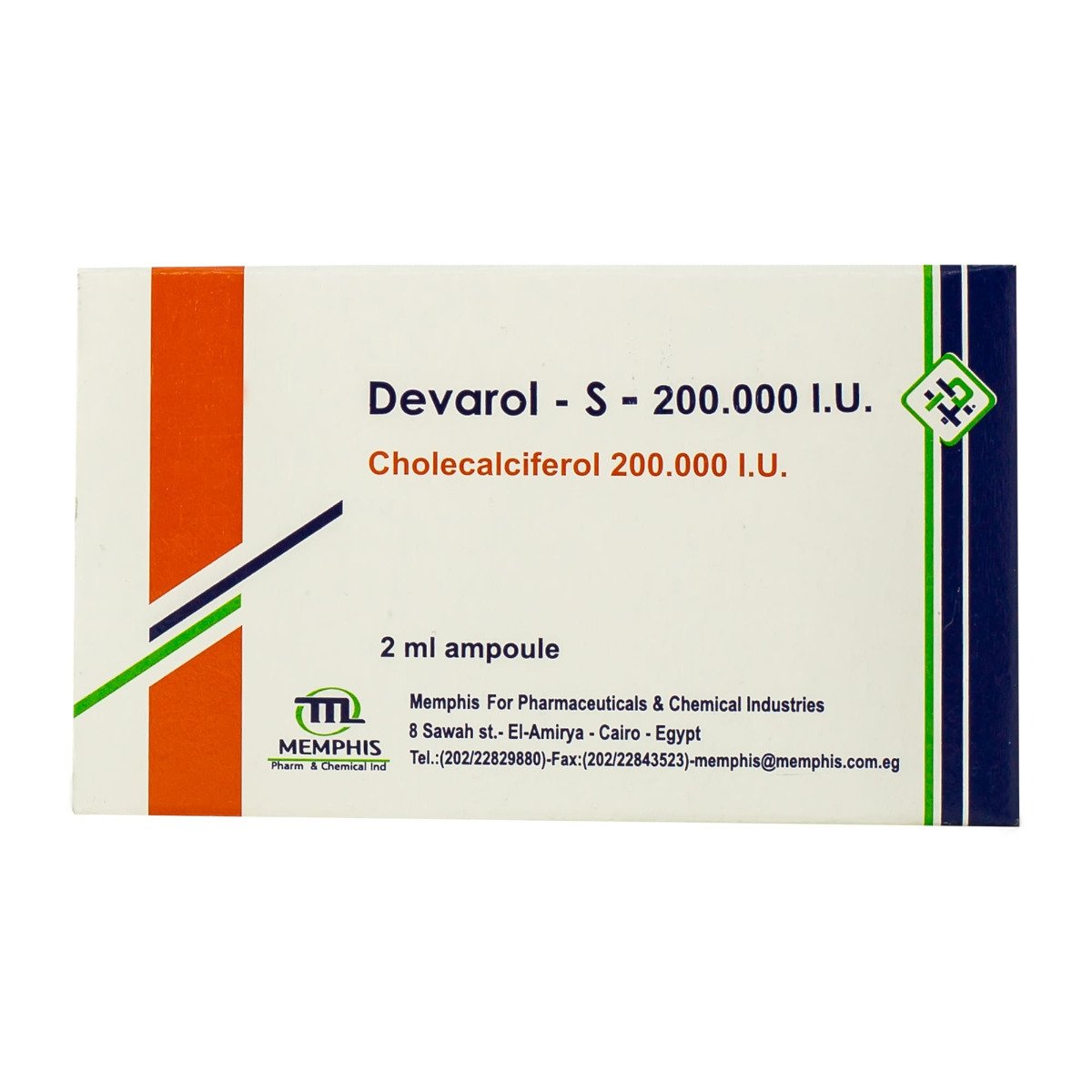 Devarol S 200,000 IU - 1 Ampoule - Bloom Pharmacy