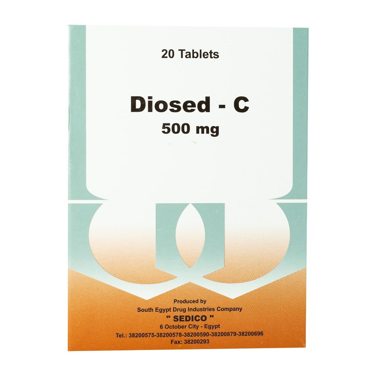 Diosed C 500 mg - 20 Tablets - Bloom Pharmacy
