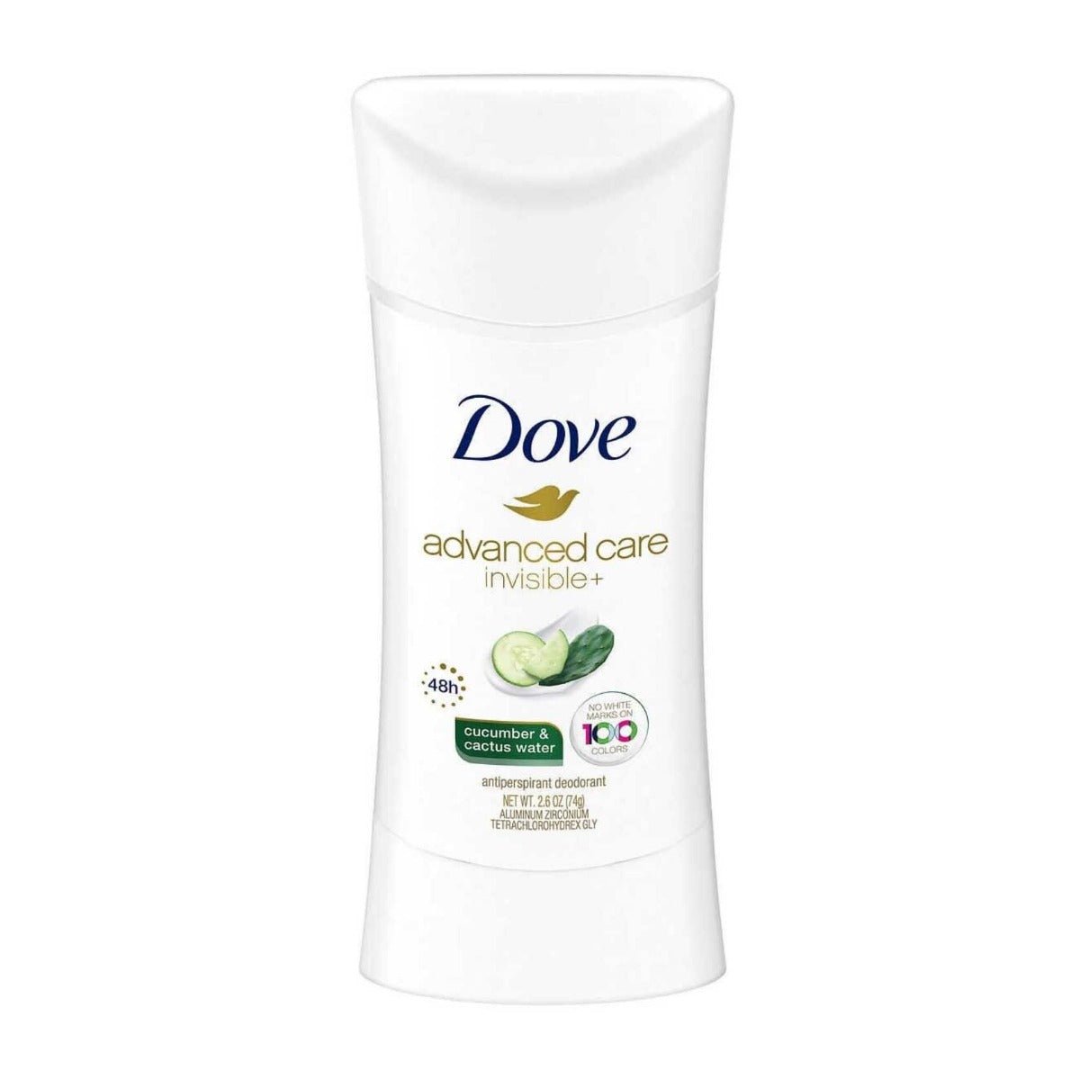 Dove Advanced Care Invisible Cucumber & Cactus Water Antiperspirant Deodorant – 74gm - Bloom Pharmacy