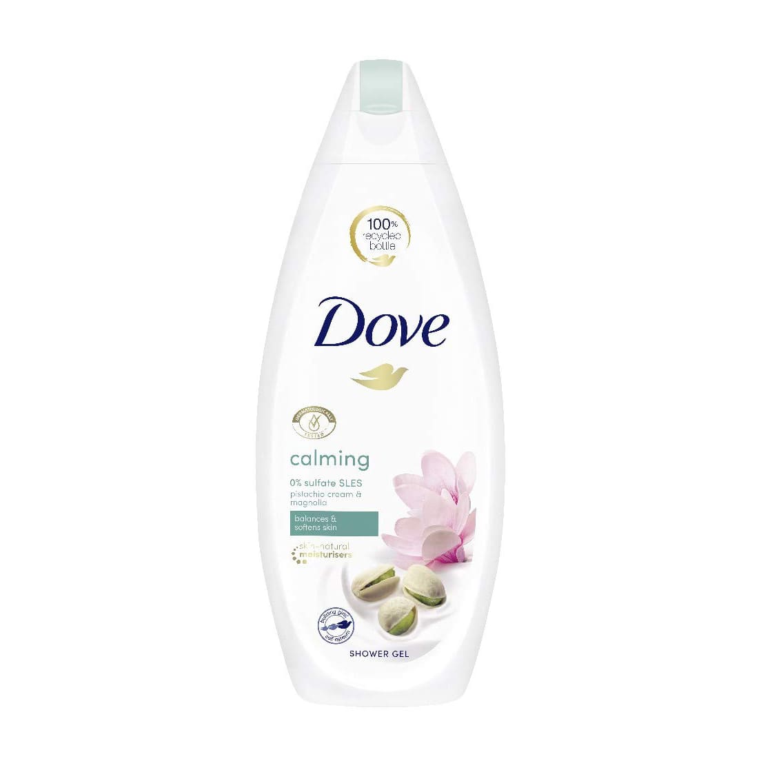 Dove Calming With Pistachio Cream & Magnolia Body Wash – 500ml - Bloom Pharmacy