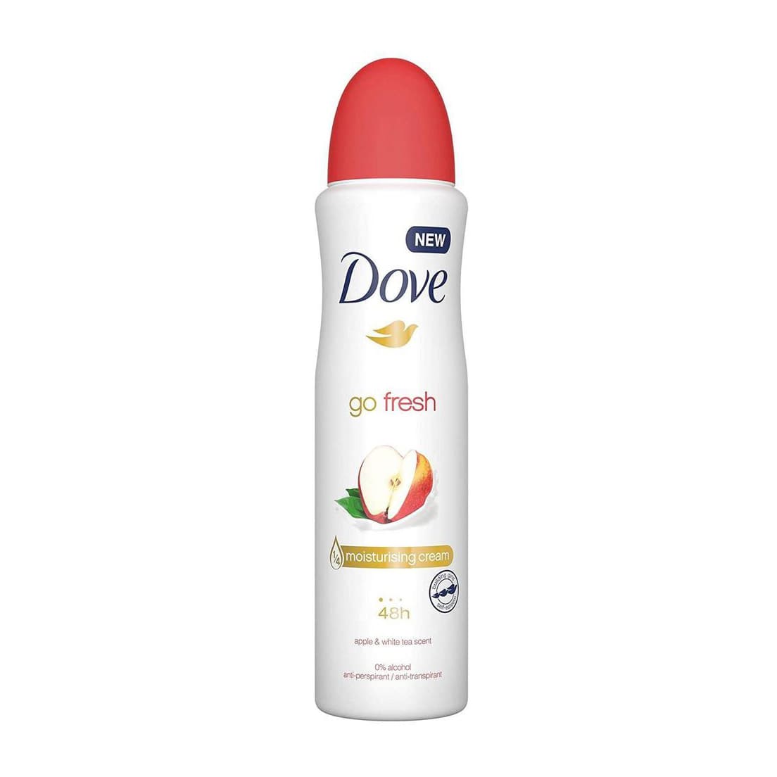 Dove Go Fresh Apple & White Tea Antiperspirant Deodorant Spray - 250ml - Bloom Pharmacy