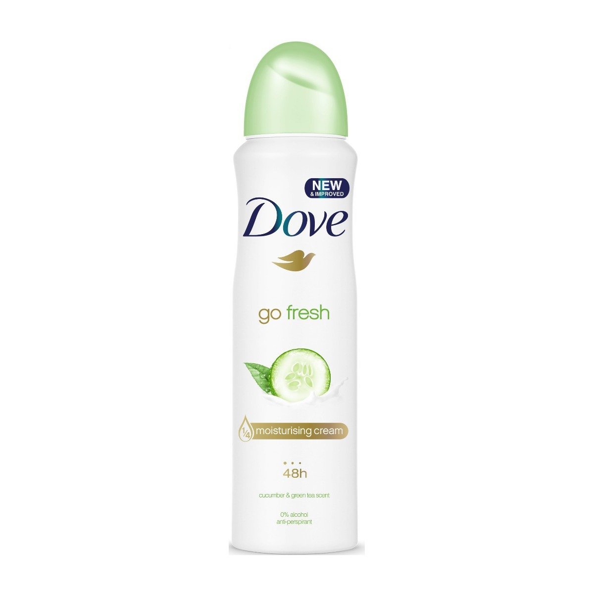 Dove Go Fresh Moisturising Cream Cucumber & Green Tea Anti-Perspirant Deodorant Spray - 250ml - Bloom Pharmacy