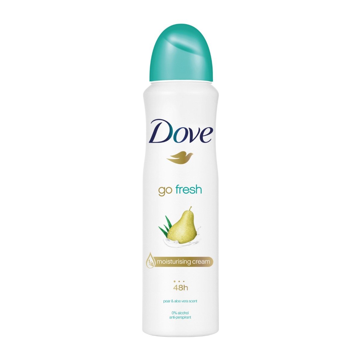 Dove Go Fresh Pear & Aloe Vera Antiperspirant Deodorant Spray – 250ml - Bloom Pharmacy